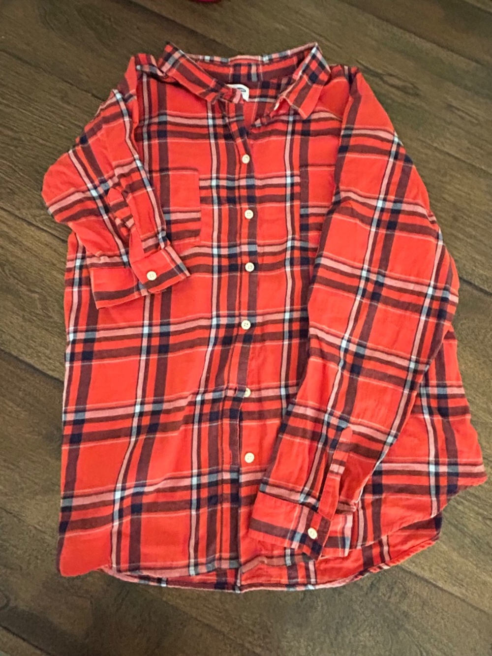 Old Navy plaid top size xxl